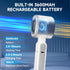 Portable Handheld Mini Fan - 3-IN-1 Turbo Fan for Travel, 5 Gear Wind, 12 Working Hours, Rechargeable Pocket Fan