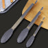 HOTEC Premium Stainless Steel Locking Kitchen Tongs - Set of 3-7", 9" and 12"