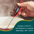3 9.65 Inch Copkim Pcs Instant Read Meat Thermometer with Long Probe Kitchen Cooking Food Candy Waterproof Digital
