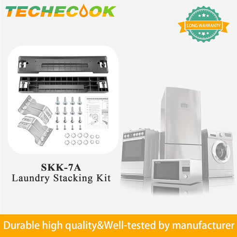 2024 UPGRADED SKK-7A SKK8K Stacking Kit for Samsung Washer & Dryer, Replace for SKK-7A SK-5A