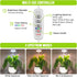 3 10 Dimming, Kullsinss Grow Lights for Indoor Plants, Full Spectrum Halo Growing lamp with Detachable Base, Height