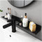 17 Inch Acrylic Bathroom Shelf Organizer, Over The Faucet Sink Shelf, Bathroom Countertop Organizer for Kitchen