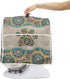Boho Mandala Kitchen Aid Mixer Cover, Dog Paw Stand Mixer Storage Bag with Pocket, Easy to Clean Holiday Gift