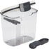 Progressive ProKeeper Airtight Powdered Sugar Storage Container - 1.4 Quart, Grey
