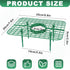 Qumenan 5 Pack 4 Strawberry Plant Support Square Strawberry Supports for Garden Green Holder Plastic Stand with Sturdy