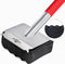 Bristle-Free Grill Brush Upgraded Aramid Fiber Wavy Pad. Safe for Cast Iron,
