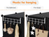 HOMIDEC 6-Cube Storage Organizer, Closet Organizer Storage Cabinet Shelf for Kids, Bedroom, Bathroom