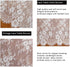 ShinyBeauty 30x120 Inch White Lace Table Runner - Rustic Boho Party Table Linen for Wedding and Special Events