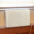 Homydom Indoor AC Cover, Air Conditioner Defender with Double Insulation, Light Yellow, L-28"x 20"x 3.5"