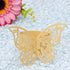 King&Pig 50pcs Laser Cut Butterfly Shape Napkin Rings for Dinners, Lunch Tables, Home Wedding Birthday Party