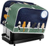 Galaxy Print Oven Cover, Moon Cat 4 Slice Toaster Cover, Anti Dust Fingerprint Coaster for Kitchen
