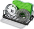 Movable Sponge Holder for Kitchen Sink, 304 Stainless Steel Caddy with Detachable Drip Tray for Countertop