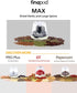 Set FinaMill Dried Herbs+ Pod Single Refillable Spice Pod for Dried Herbs & Larger Spices, Adjustable Grind Size, Long