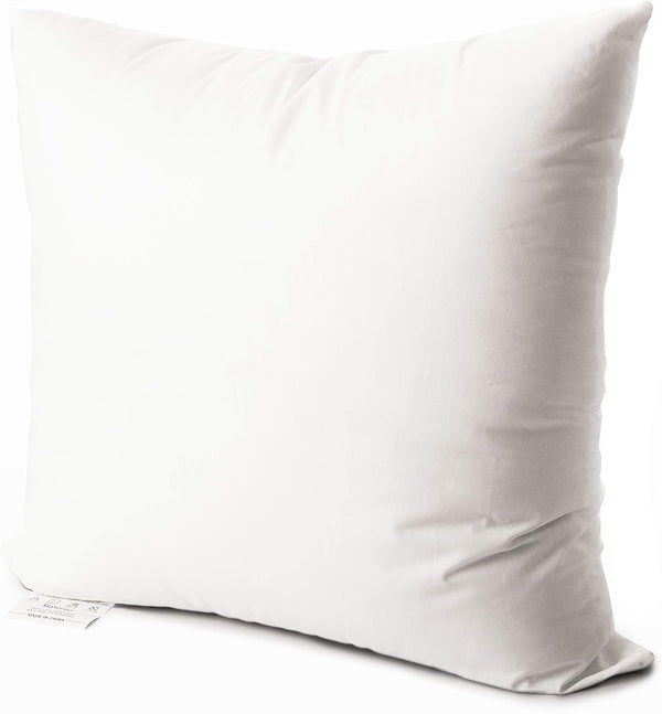 EDOW Luxury Throw Pillow Insert, Soft Fluffy Down Alternative Polyester, 18x18 White Pillow Insert