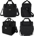 BAGLHER Waterproof Coffee Maker Storage Bag, Travel Carrying Organizer Case for Kering Coffee Machines, Black