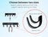 Bass Fish Key Rack Hanger - Large 9 inch Wide, Made in USA, Wall Mount