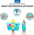Franco Baby Shark Soft Cotton Terry Hooded Towel Wrap, 24 in x 50 in, Kids Bath/Pool/Beach