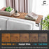 47 47-Inch CAPHAUS Narrow Long Console Table for Entryway, Classic Design Sofa Living Room, Skinny Table, Entrance
