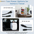 4L/4.23QT 12V NEWBULIG Mini Fridge for Bedroom, Office & Car, Portable Mini Refrigerator for Skincare with Handle