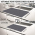 Counter, 31.5x23.6 Inch Countertop Extra Large Silicone Mat for Kitchen Heat Resistant Mat Protector, Non-Stick