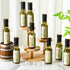 Havawish 20 3oz Pcs Homemade Mini Olive Oil Bottles Hot Sauce Glass Bottles with Leak Proof Screw Cap Funnel Clear