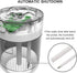 Portable Small Humidifier, 500ml Air Humidifier for Plant, Night Light Function, USB Personal Cool Mist for Home