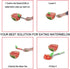 YIDADA Watermelon Windmill Cutter Slicer, Stainless Steel Fruit Tools with Melon Scoop for Quick Cutting