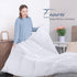 Utopia Bedding Down Alternative Comforter (Twin, White) - Plush Siliconized Fiberfill Duvet Insert