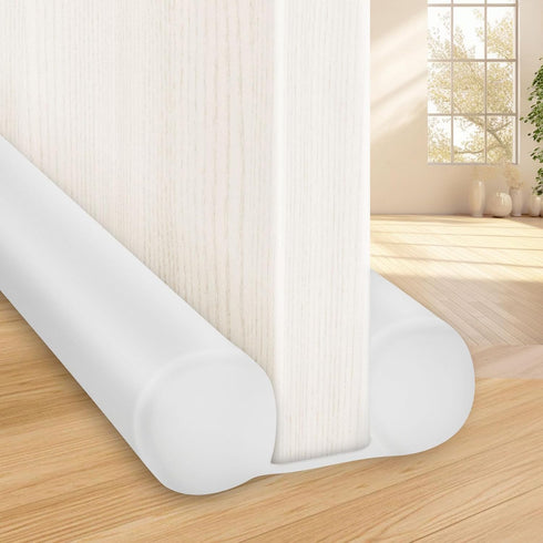 MAXTID Under Door Draft Stopper, Cold Air Blocker for Large Doors, Adjustable Weather Stripping