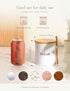 17oz Countertop AISBUGUR Sugar Bowl with Lid and Spoon: Metal Sugar Container - Airtight Food Sugar Jar - Coffee Bar