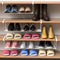CroBlissful 2 Pcs Expandable Shoe Rack Organizer for Closet 16.5-31.5 Inch Adjustable