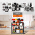 Countertop 2 Countertop, Counter Giikin Shelf Organizer, Tier Kitchen Spice Rack Organizer for Wood Coffee Shelf