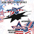 Whaline 24Pcs Patriotic Refrigerator Magnets, 4th of July Stars Fireworks Magnetic Stickers for Decor