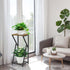 2 27" Plant Stand Indoor, Tall Plant stands for Indoor Outdoor Plants, Tier Plant Tables Square Plant Shelves Metal