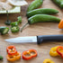 Rada Cutlery 3-Piece Basics Knife Gift Set with Black Handles