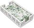 White Wooden Guest Paper Towel Holder for Bathroom Napkin Holders Disposable Hand