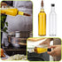 24 25 oz 24 Yinder Pcs Long Neck Plastic Bottles with Pourer Empty Clear Wine Liquor Bottles Pour with Pourers for Home