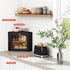 Goozii Countertop, Counter, Corner Bread Box for Kitchen Black Bread Storage Container for Homemade Bread, Two Layer