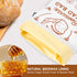 VELVASPIRA 2 Packs 17x13 Inch Beeswax Bread Bags for Homemade Bread Sourdough, XL Linen Reusable Bread Bag for Homemade