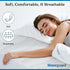 Twin XL Waterproof Mattress Pad Protector, Hypoallergenic Cover for College Dorms, Hospitals, and Residential Areas