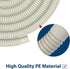 AC Water Drain Hose, Flexible for Universal Ductless Mini-Split Air Conditioner Heat Pump System (26ft)