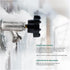 8 Inch 1/2" 3/4" Midline Valve Frost-Free Sillcock, Chrome-Plated Brass Body MIP/Sweat Inlet x Hose Bib Outlet