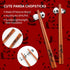 Cute Panda Chopsticks and Rest Gift Set, Reusable Wooden Chopsticks with Ceramic Holder for Wedding Presents