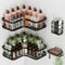 Veken Corner Shower Caddy 4-Pack, Advanced Rustproof Design, No Drilling Adhesive Shelves,