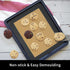 Small Silicone Baking Mats - Set of 4 Quarter Sheet Size Non Stick BPA Free Baking Sheet Pan Liner