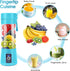 Portable Blender, MIAOKE Smoothie Blender, Personal Mini Juice Blender with Six 3D Blades, USB Rechargeable Juicer Cup