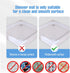 Stall,236 24x24 Inch Shower Mat Non-Slip Bath Mat for Tub and Shower Suction Cups with Drain Holes, Quick Dry Machine