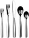 Ginkgo International Charlie 5-Piece Stainless Steel Flatware Place Setting, Service for 1