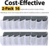 RV Shoe Storage for Bedside - 16 Extra Large Pocket Wall Mounted Entryway Shoes Rack, 2 Pack