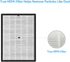 BKJ-33 Replacement Filter for COLZER BKJ-33 Air Purifier, 3 in 1, H13 True HEPA with Activated Carbon and Pre-Filter